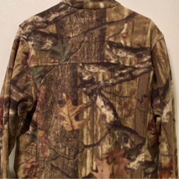 Mossy Oak Break Up Jacket Mens Size Medium Infinity Full Zip Pockets - Picture 6 of 12